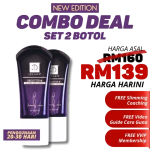 PAKEJ COMBO DEAL (2 BOTOL) MEMBERSHIP