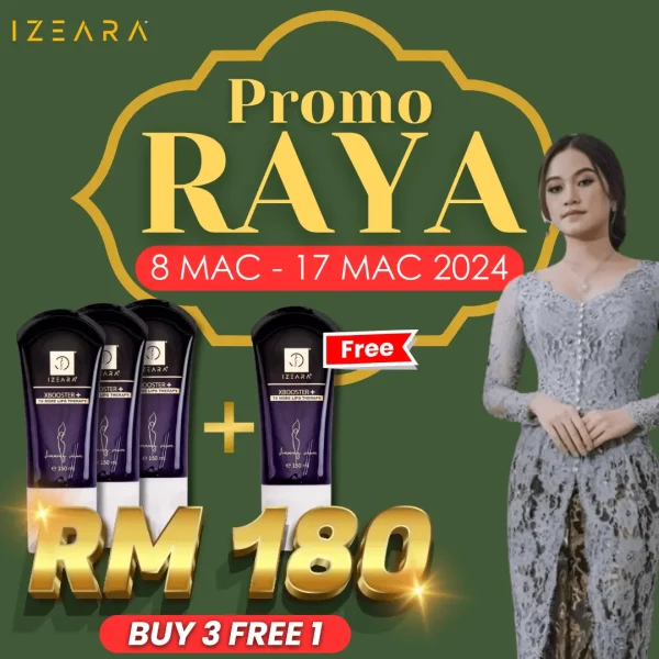 XBOOSTER PLUS SUPER RAYA PROMO (BUY 3 FREE 1)