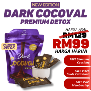 Dark Cocoval Latte (Detox) – 1 Pek